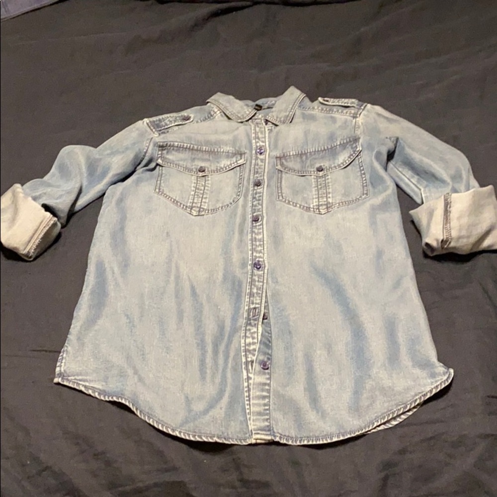 Express button down shirt ..... - Picture 3 of 5